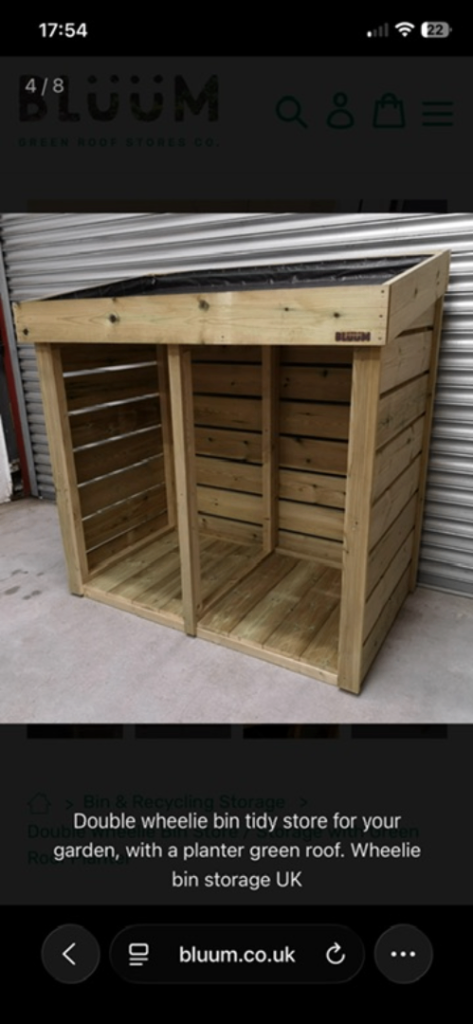 Bluum Double Bin Store