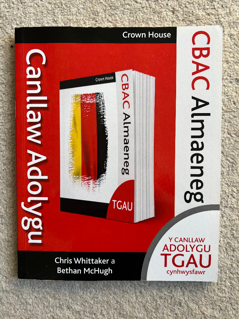 Llyfr adolygu TGAU Almaeneg CBAC/ WJEC German GCSE revision book