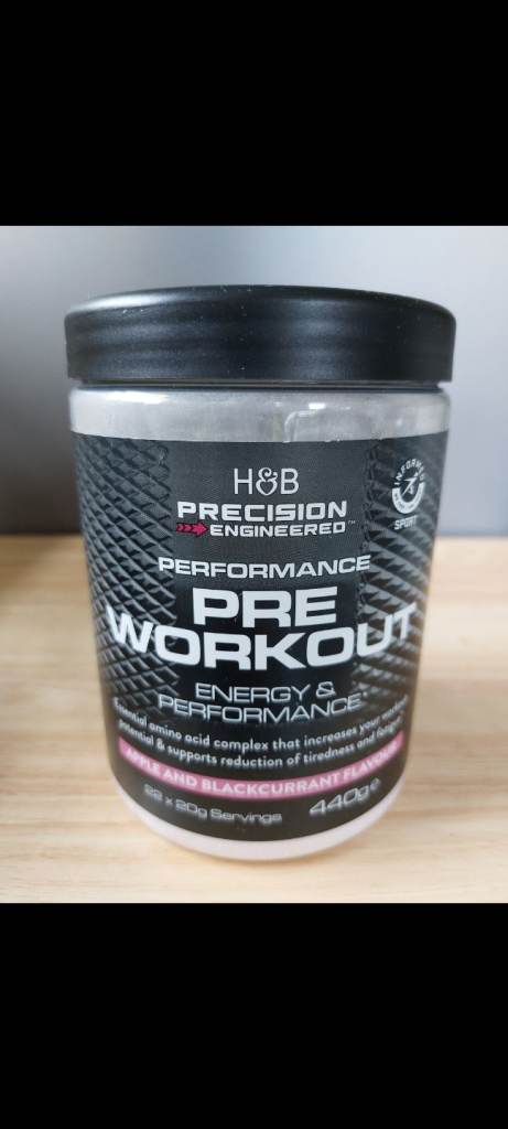 H&B Precision Performance Pre Workout