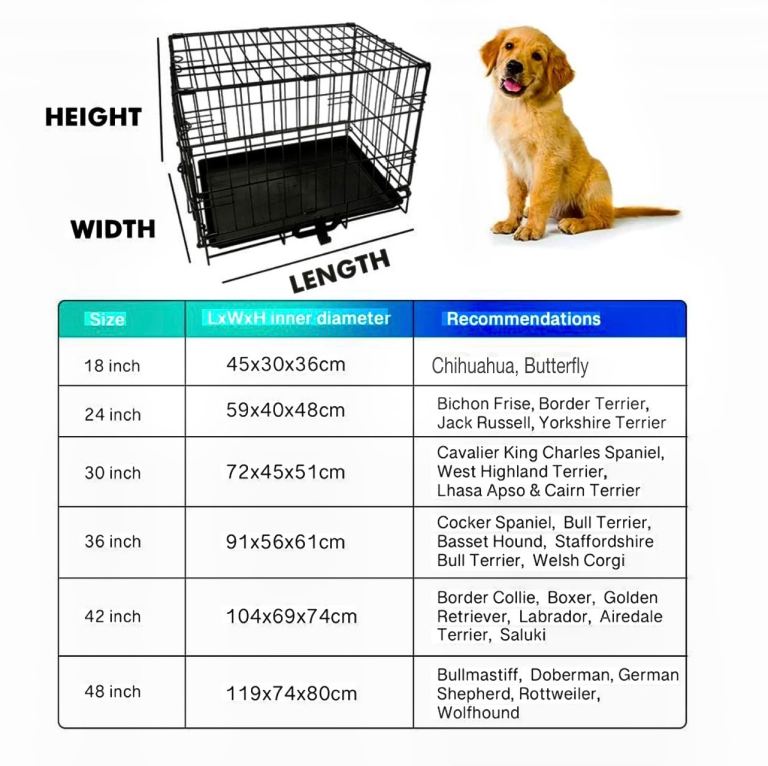 XXL DOG CAGE  IDEAL FOR LARGE BREEDS 