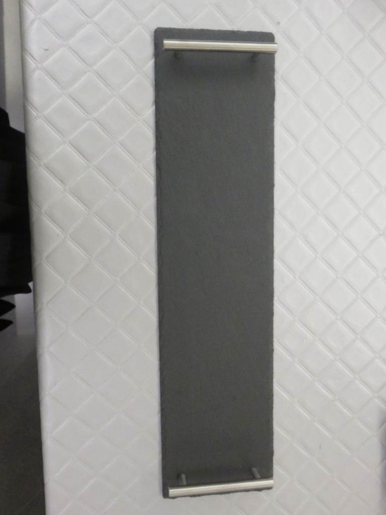 Artesa Beautiful charcoal slate serving tray . Used once!