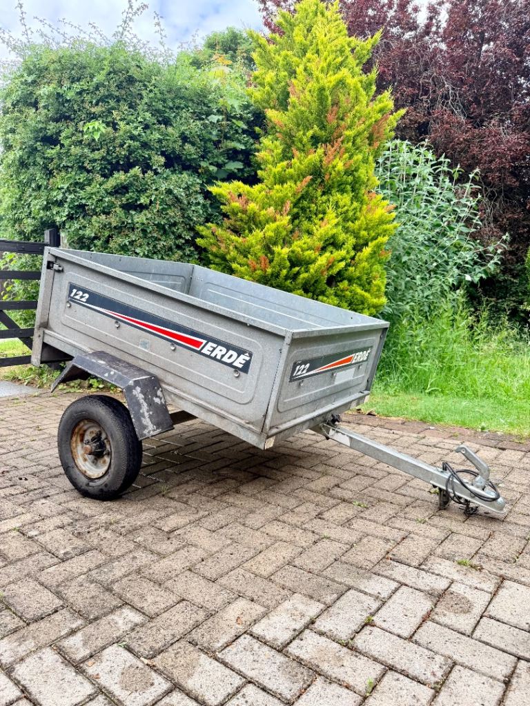 Erde 122 Trailer – Galvanised Utility Trailer, Good Condition