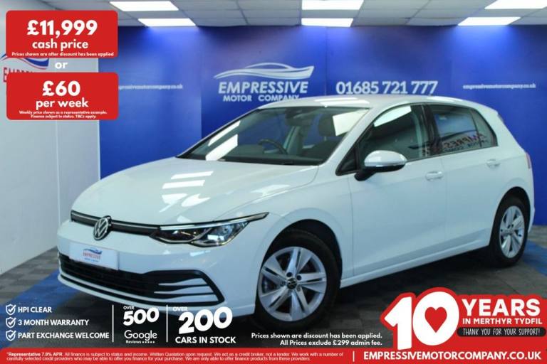 2020 20 VOLKSWAGEN GOLF 1.5 TSI LIFE HATCHBACK 5DR PETROL MANUAL EURO 6 (S/S) (1