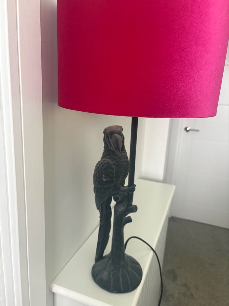 Next Perry parrot lamp 