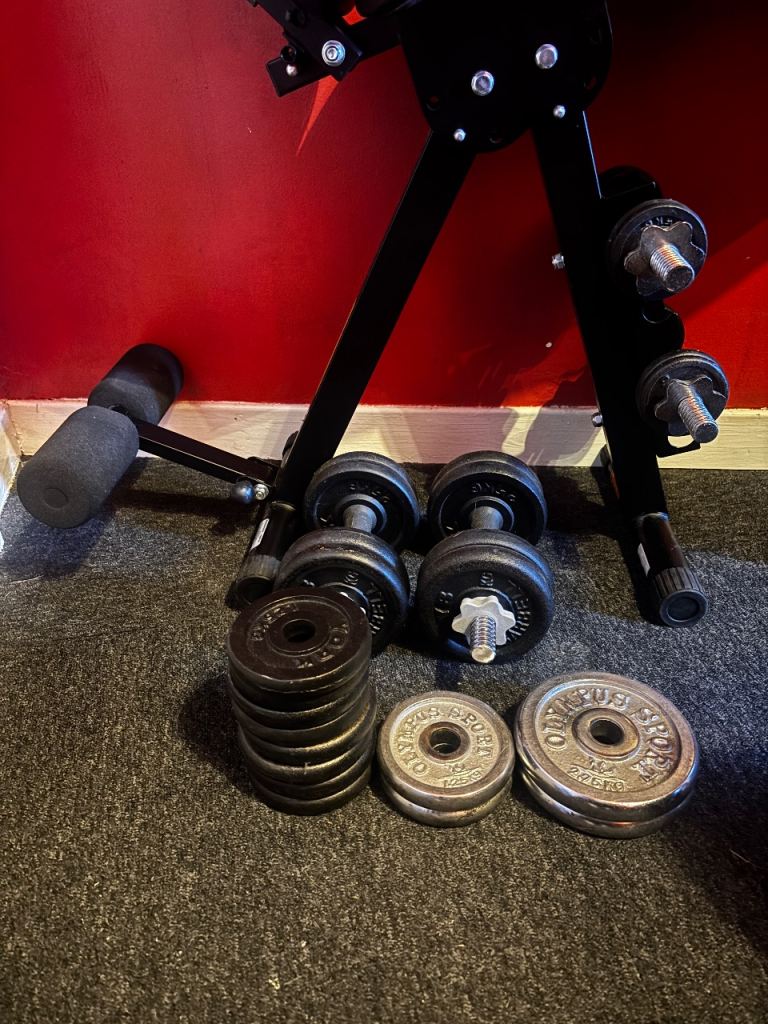 Bench and Weights