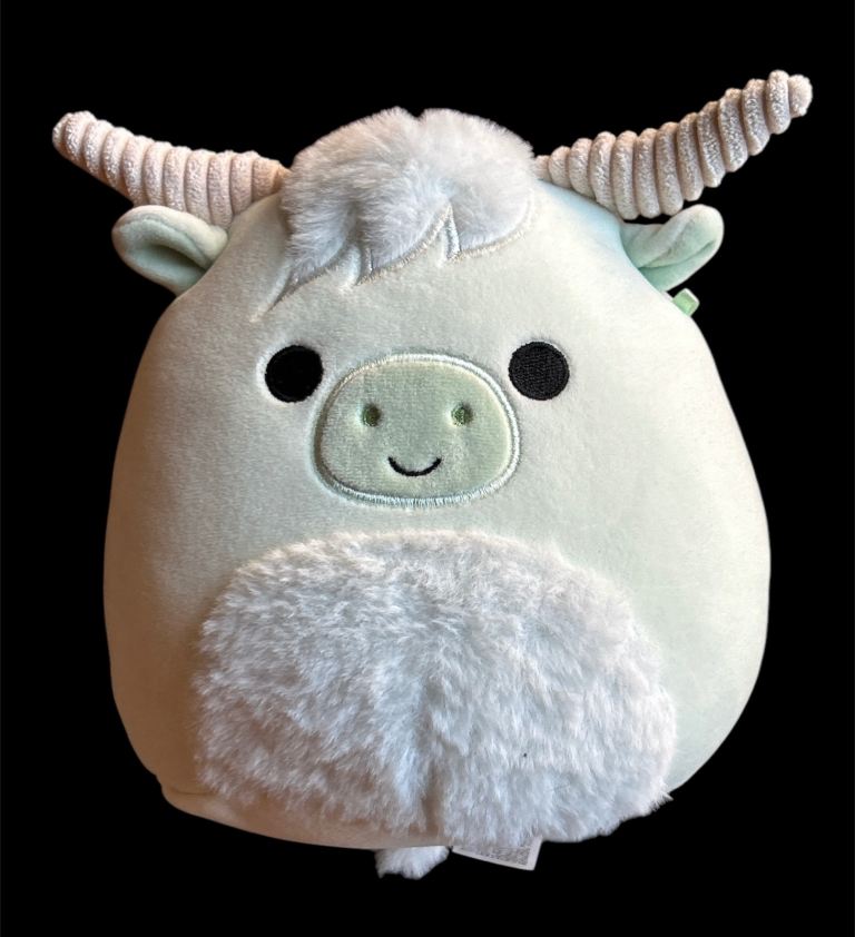 9” Squishmallows Iver the Cow SQER00476 Soft Plush Toy NWOT