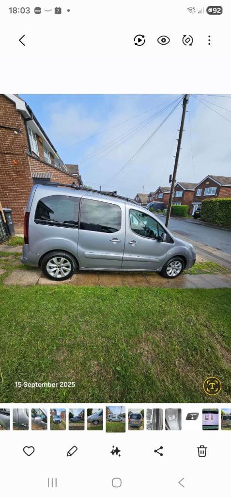 Citroen, BERLINGO MULTISPACE, MPV, 2018, Manual, 1199 (cc), 5 doors