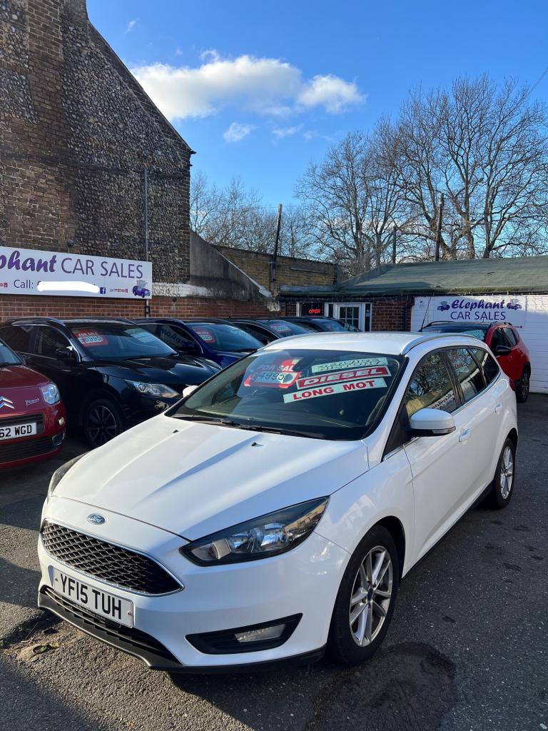2015 Ford Focus 1.5 TDCi 120 Zetec 5dr ESTATE Diesel Manual