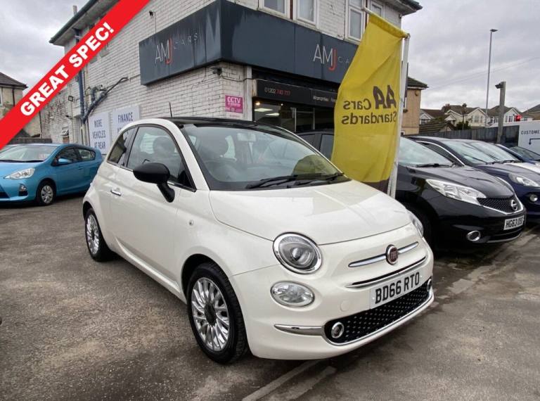 2016 Fiat 500 1.2 Lounge Hatchback 3dr Petrol Manual Euro 6 (s/s) (69 bhp) Hatchback Petrol Manual