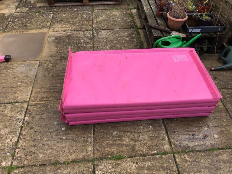 Gymnastics mat needed back 