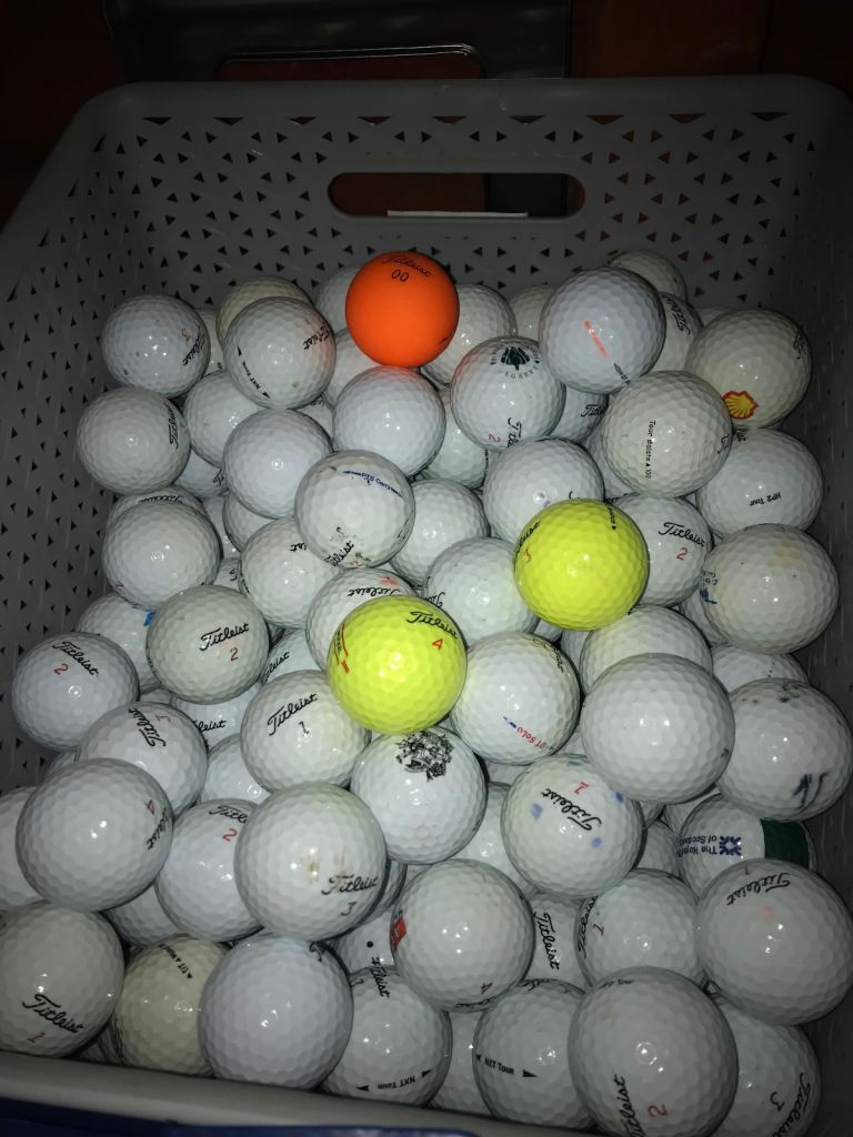 100 mix golf balls