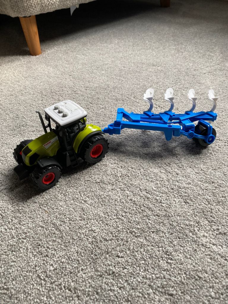 Tractor with Plough 
