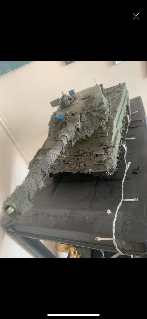 RC 1/16 scale leopard RC tank