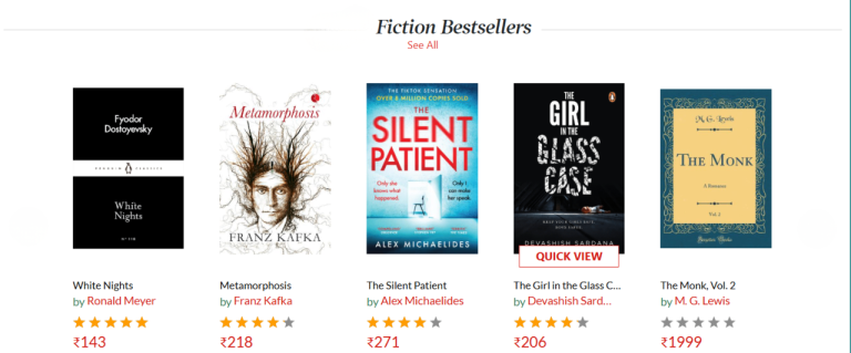 Where to Buy Bestselling Classic Fiction Books Online