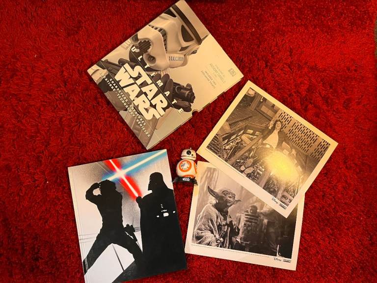Ultimate Star Wars by DK – Very Good Hardback + Free BB-8 Pop & Prints – PL26