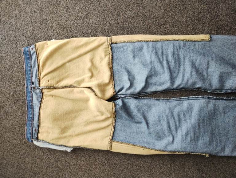 padded jeans,  male/female unisex,