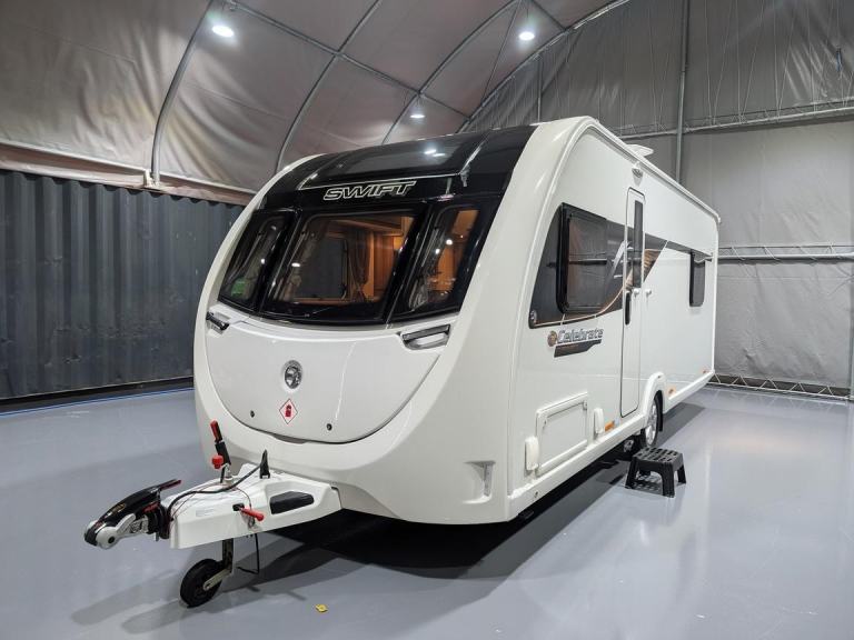Swift Celebrate 4EB 2022 4 Berth Fixed Bed Caravan 