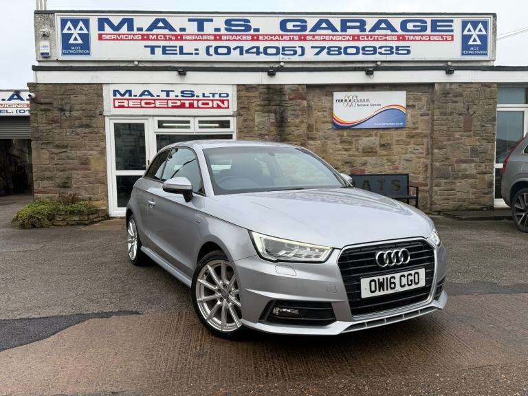2016 Audi A1 1.6 TDI S Line 3dr HATCHBACK Diesel Manual
