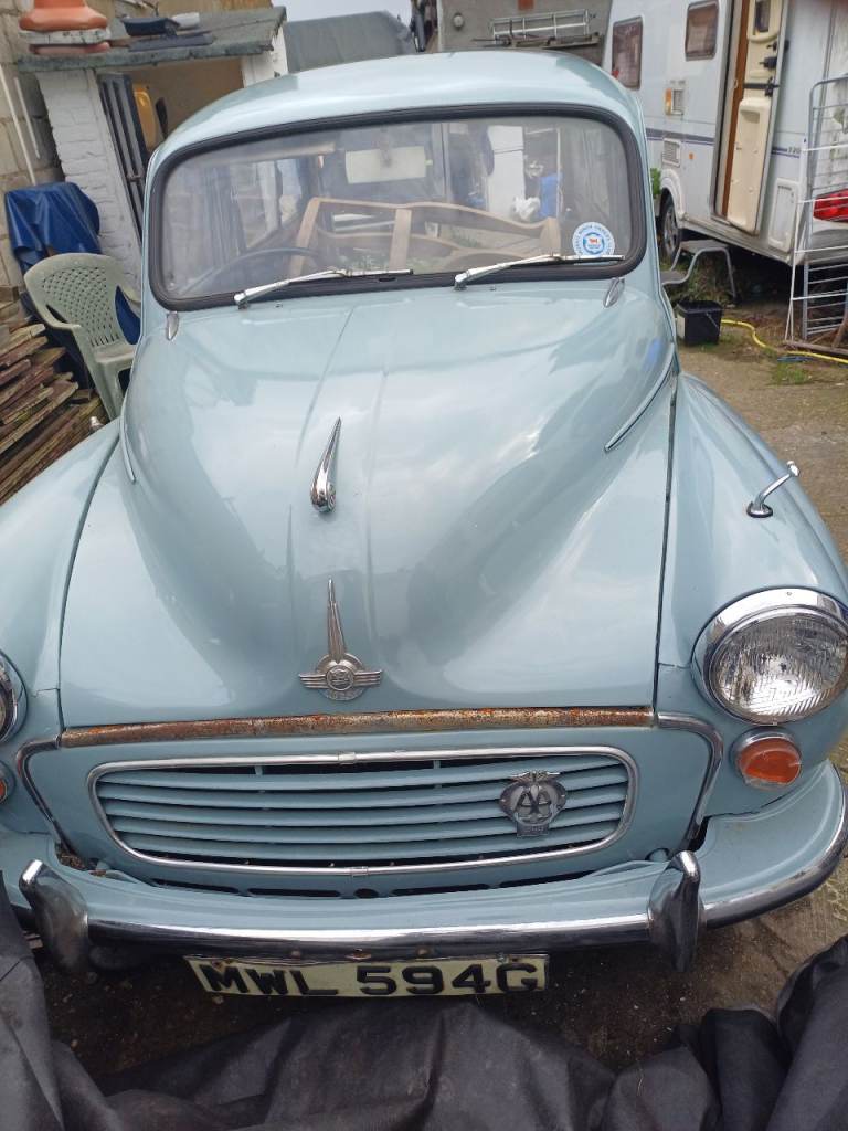 Two Morris Minor Travellers for sale 