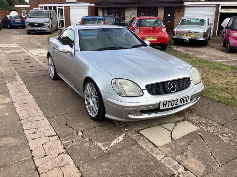 2002 MERCEDES SLK 230 CONVERTIBLE 2 DOOR AUTOMATIC