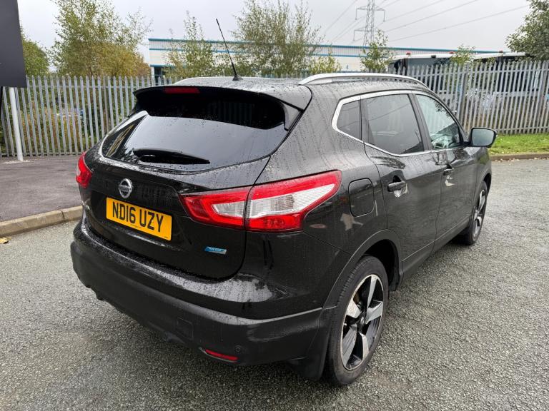 2016 NISSAN QASHQAI N-CONNECTA DCI SUV BLACK DIESEL