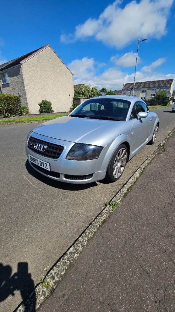 Audi tt 03 plate breaking 