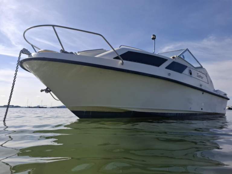 Shetland Saker boat 2plus2 Mercury Fourstroke 60hp efi Trailer 4 berth with added canopy toilet sink