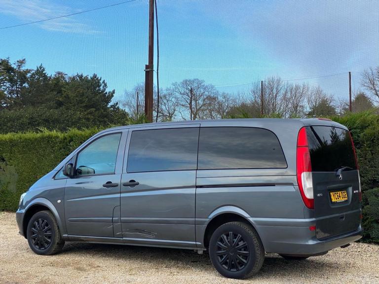 MERCEDES-BENZ VITO 2.1 116 CDI DUALINER L1 CREW VAN [5 SEAT] 5DR 2015 [64] GREY