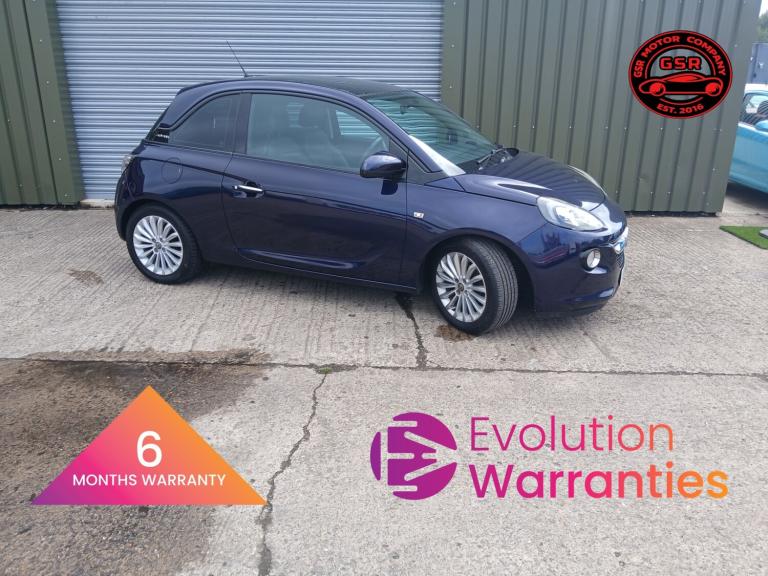 2015 Vauxhall ADAM 1.4i Glam 3dr HATCHBACK Petrol Manual