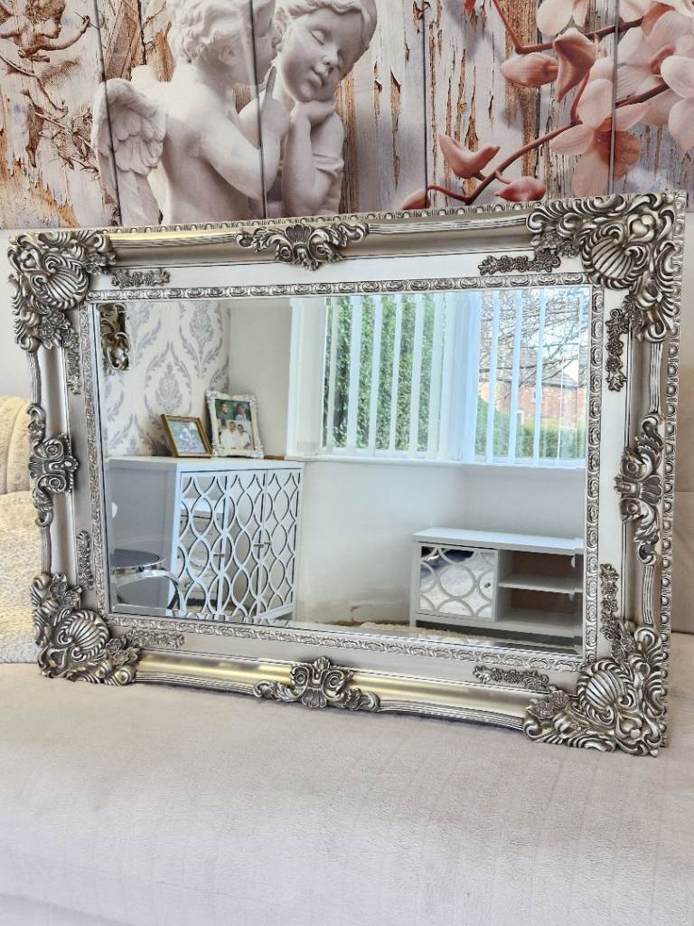 Beautiful ornate large mirror 