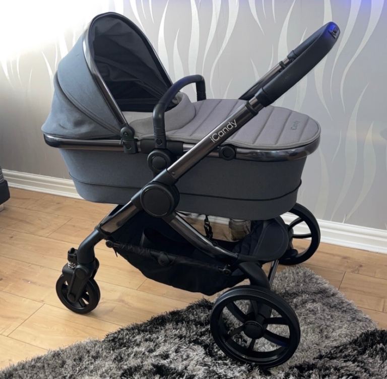 image for Icandy Peach 7 Full Complete Travel System with Cybex Hold Car Seat 