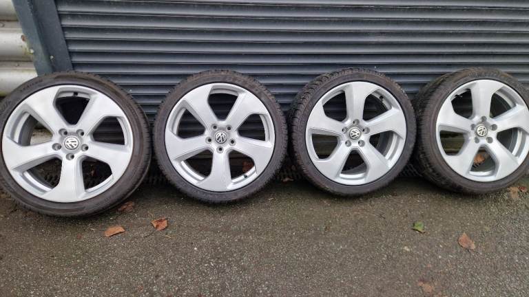 Genuine 18" Vw Golf Mk7 Gti Gtd R-line Austin 5x112 Ronal 5G0 601 025 AS