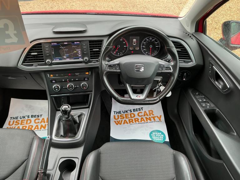 2016 SEAT Leon 1.4 TSI 125 FR Black Technology 5dr HATCHBACK Petrol Manual