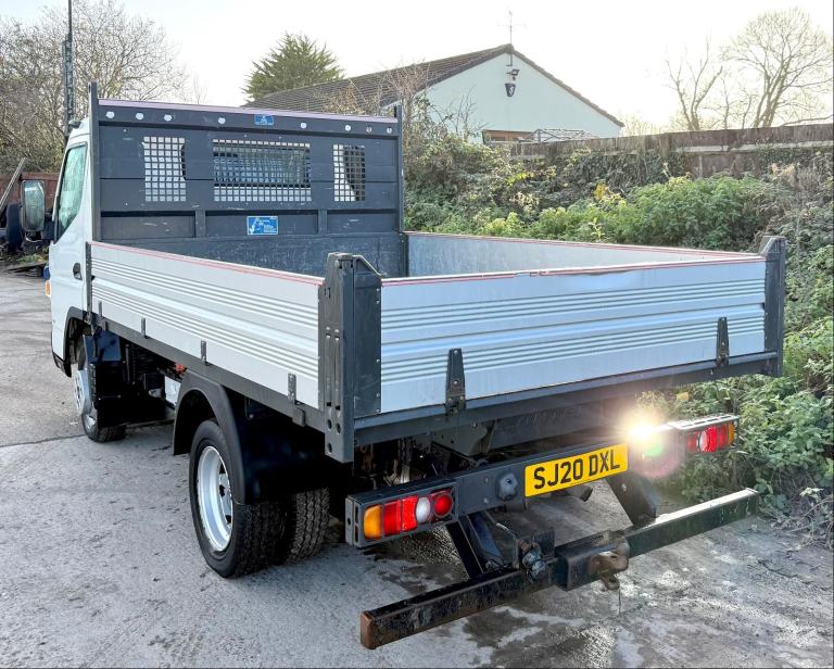2020 MITSUBISHI CANTER 3C15 ALUMINIUM TIPPER EURO-6 MANUAL GEARS 37,000 MILES