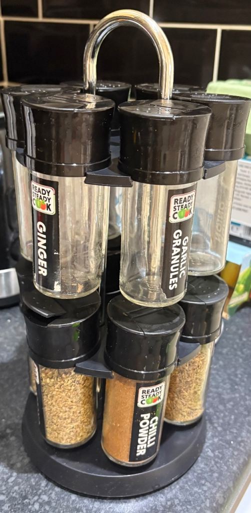 ReadyToCook rotating spice rack 