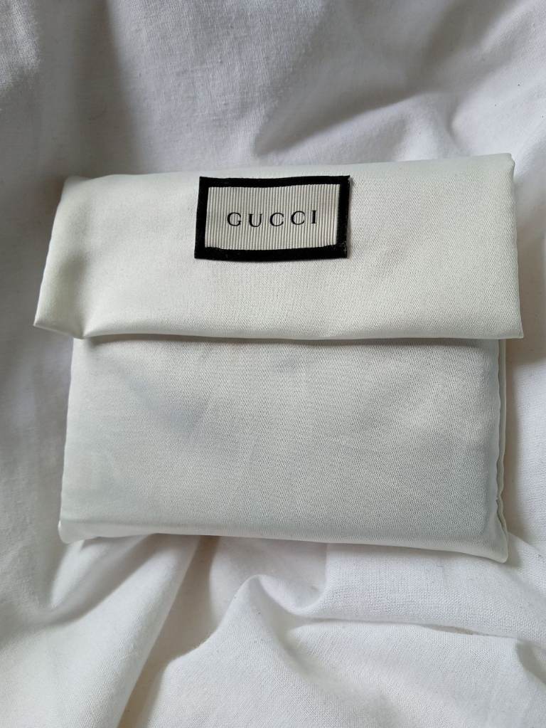 Genuine black snake Gucci wallet 
