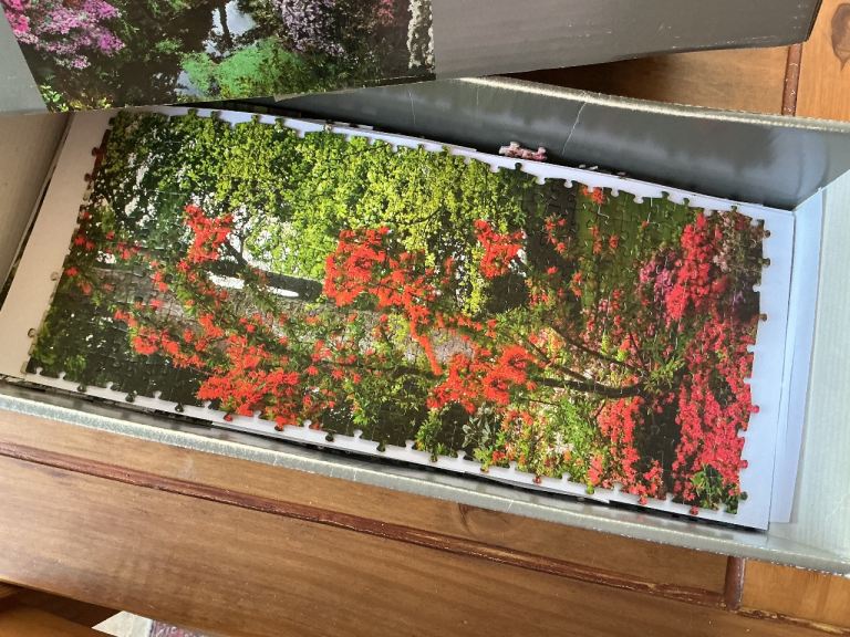 6000 piece jigsaw puzzle,(Bodnant North Wales) 