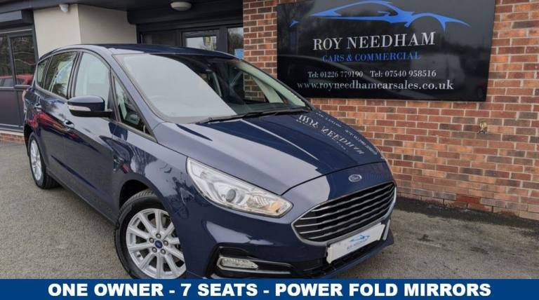 2021 21 FORD S-MAX 2.0 ECOBLUE ZETEC MPV 5DR DIESEL MANUAL EURO 6 (S/S) (150 PS)