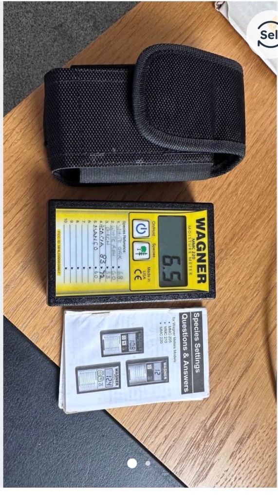 Wagner MMC220 Pro Pinless Wood Moisture Meter – Like New