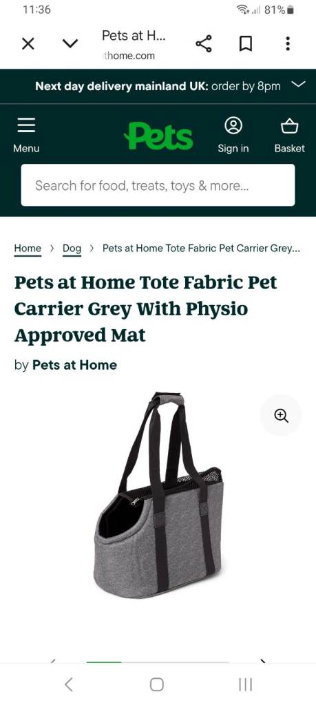 Dog carrier 