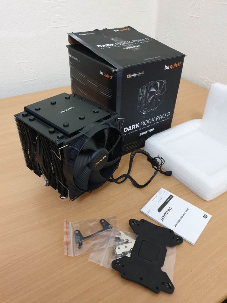 Be Quiet! Dark Rock Pro 3 250W Dual Fan CPU Cooler