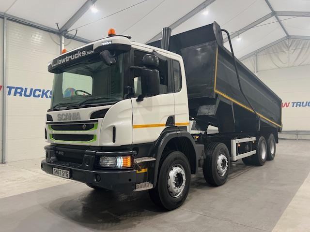 Scania P410 8x4 Day Cab Steel Tipper Manual