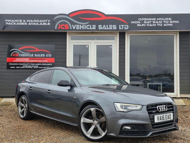 2016 Audi A5 2.0 TDI Black Edition Plus Sportback S Tronic quattro Euro 6 (s/s) 5dr HATCHBACK Die...