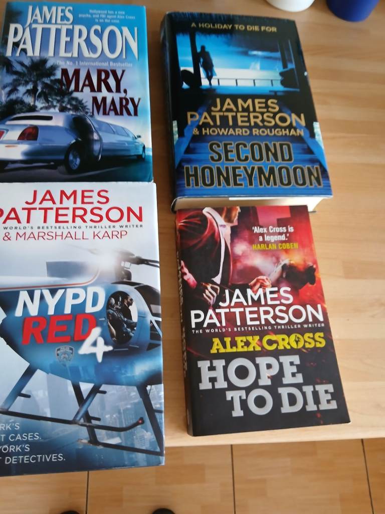 image for James Patterson  books 