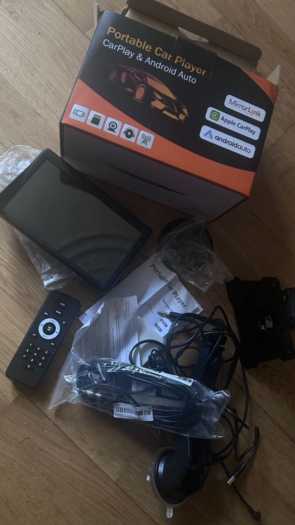 Apple CarPlay in car entertainment screen Brand new 