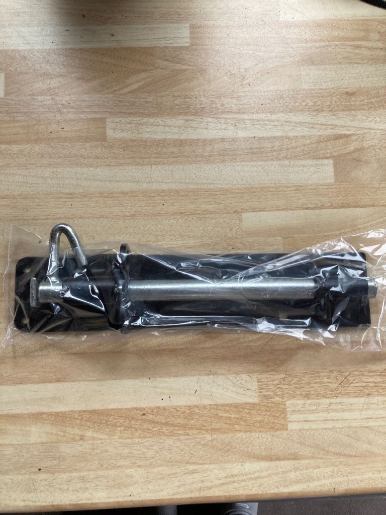 New Heavy Duty Barrel Bolt Gate Latch – Black Metal