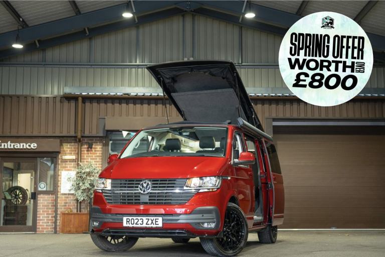VOLKSWAGEN TRANSPORTER T6.1 T28 HIGHLINE CAMPERVAN