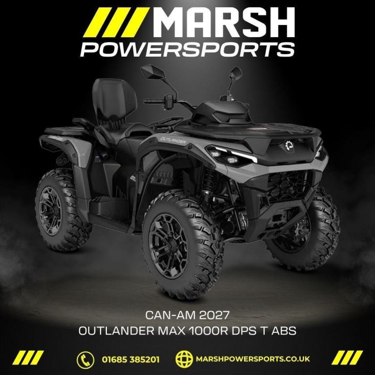 Can-Am Outlander MAX 1000R DPS T ABS 2027 - Can-Am Main Dealer - Order Now!