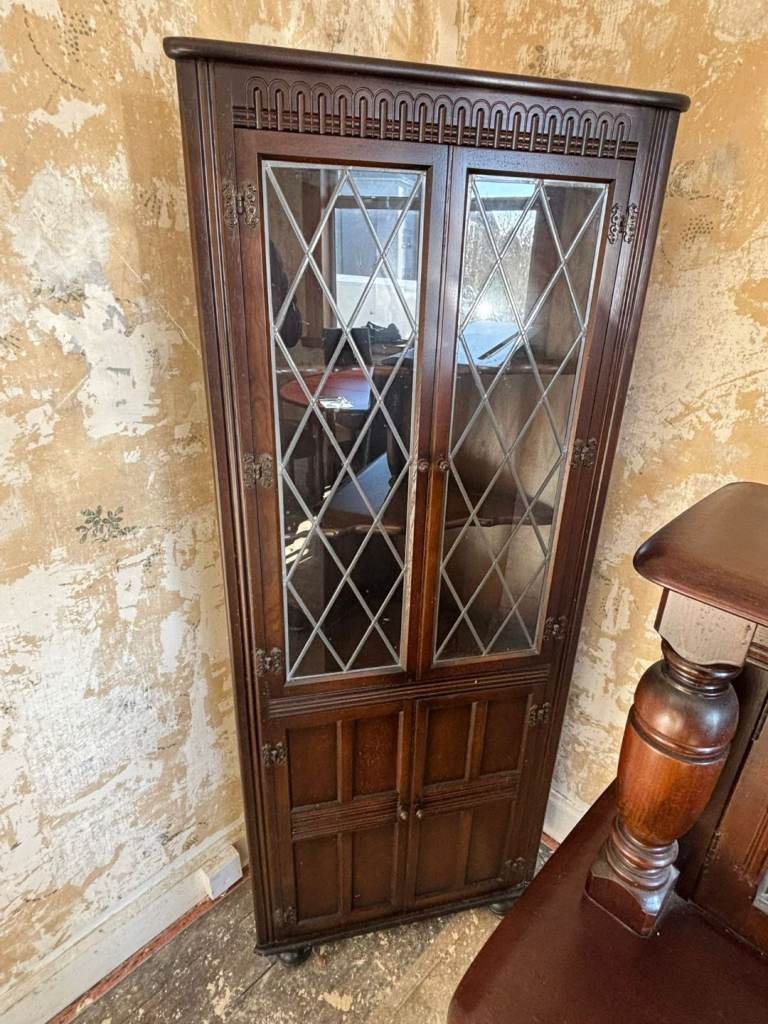 Priory Dark Elm Court dresser
