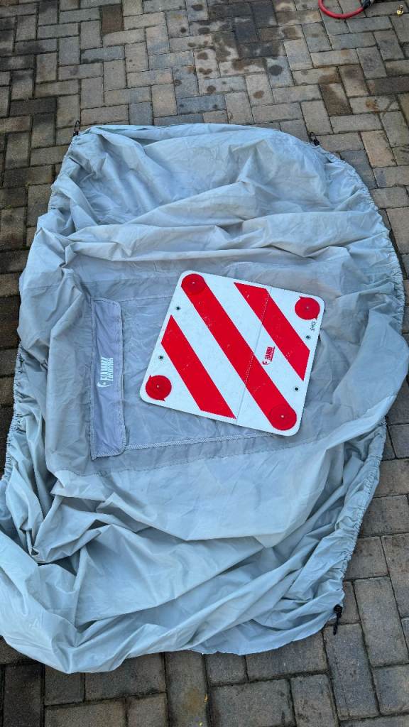 Fiamma Bike Cover S - 2 Bike & Rear Warning Board - Campervan / Motorhome